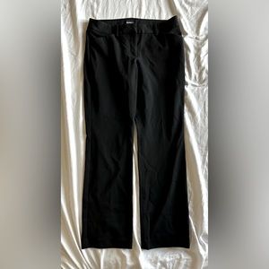 EXPRESS Women's Low-Rise Black Dress Pants, Size:4S